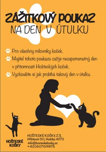 Zážitkový poukaz na den v útulku